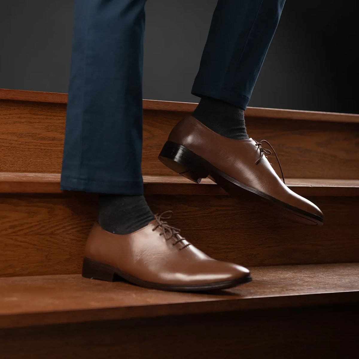 Orlaven Director Wholecut Világosbarna Bőrcipők Férfi footwear image 9