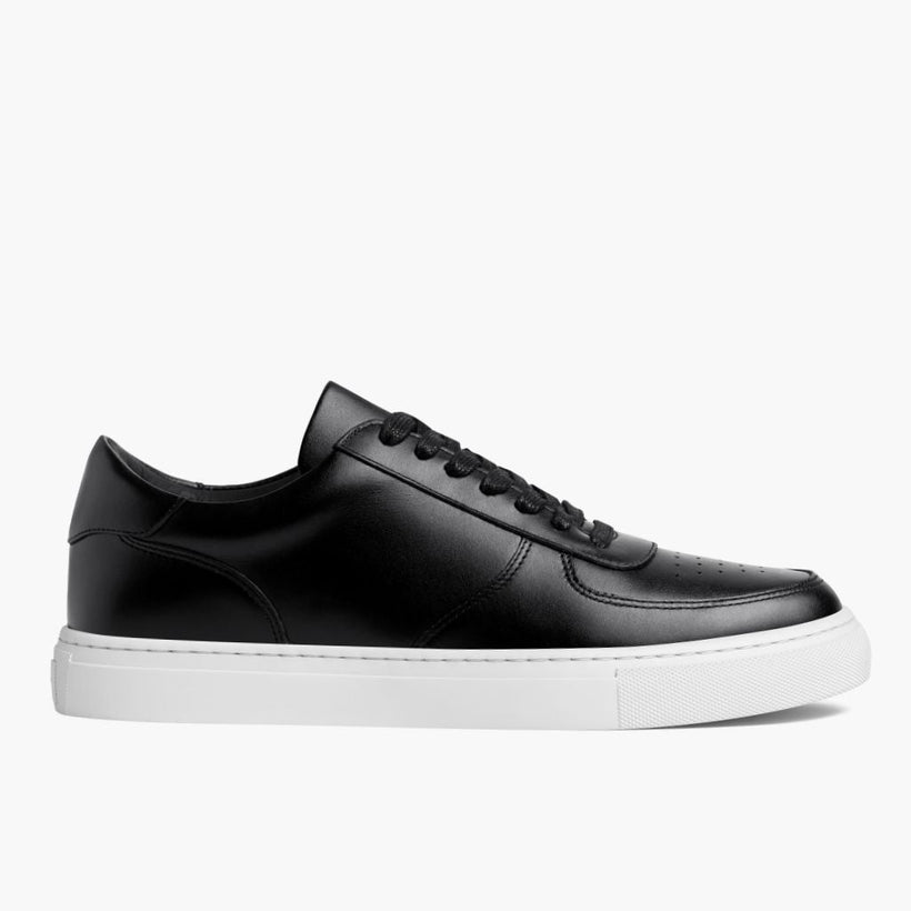 Court Fekete Leather Sneakers női