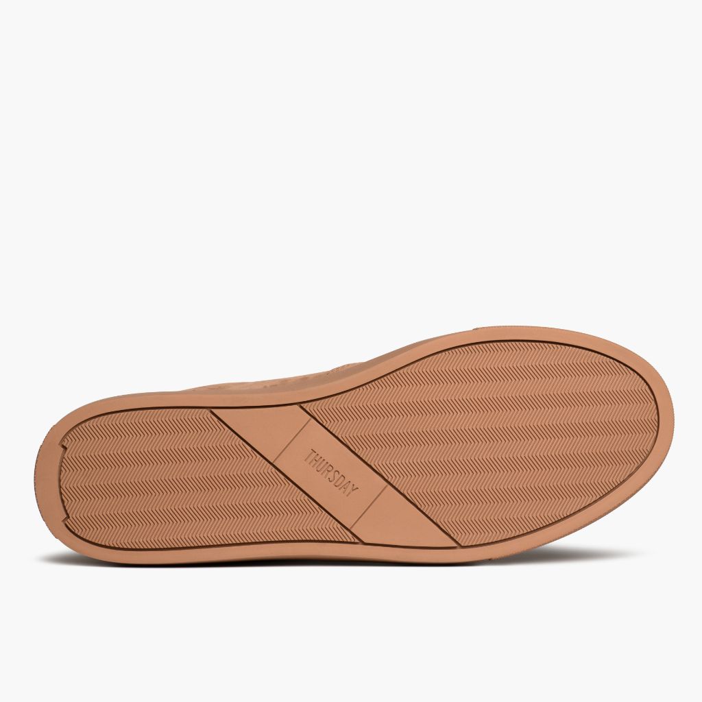 High-Traction Rubber Outsole & Lug Tread Pattern on Court Clay Bőr sneakerek Férfi