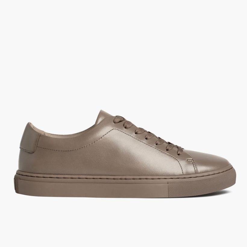 Encore Taupe Leather Sneakers férfi