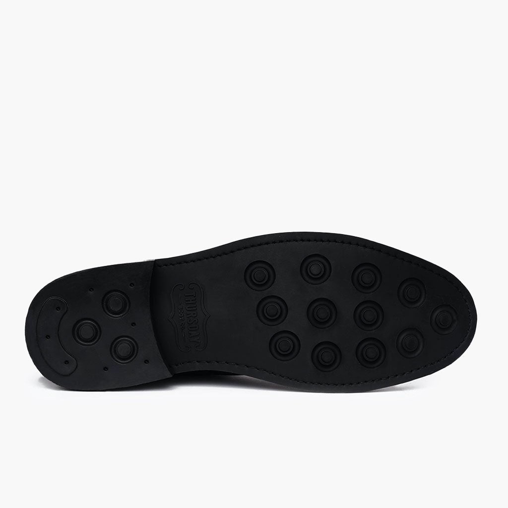High-Traction Rubber Outsole & Lug Tread Pattern on Cadet Mocha Bőrbakancsok Férfi
