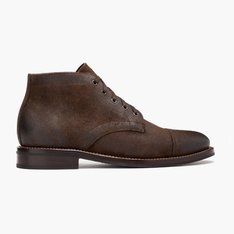 Cadet Mocha Leather Boots férfi