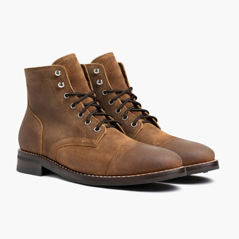 Captain Safari Leather Boots férfi