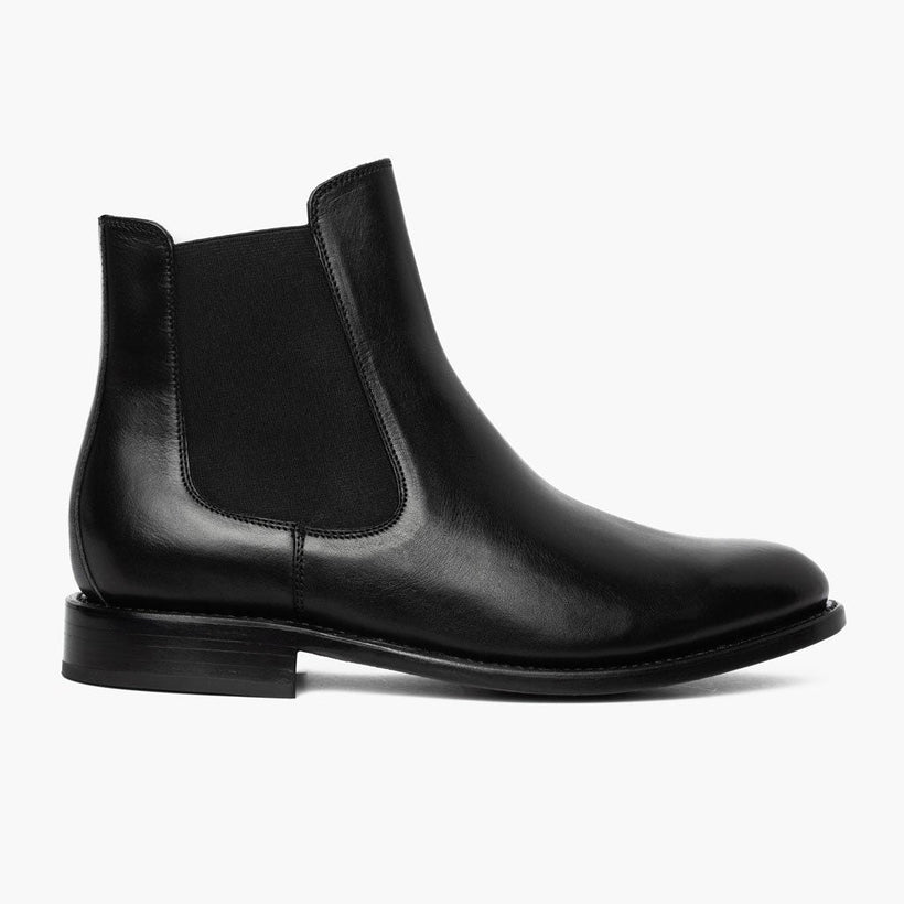 Cavalier Fekete Leather Boots férfi