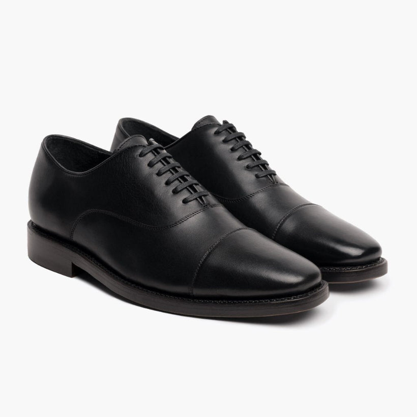 Executive Fekete Leather Sneakers férfi