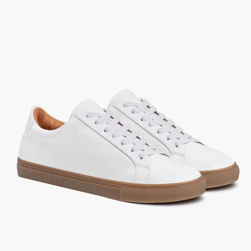 Legacy White Leather Sneakers férfi