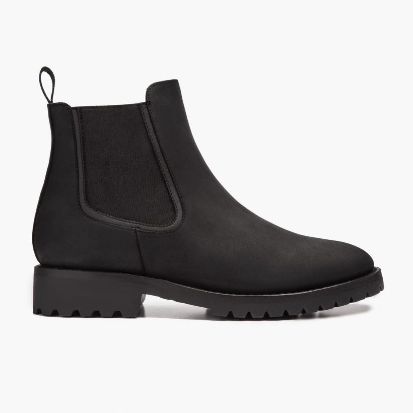 Legend Fekete Matte Leather Boots férfi