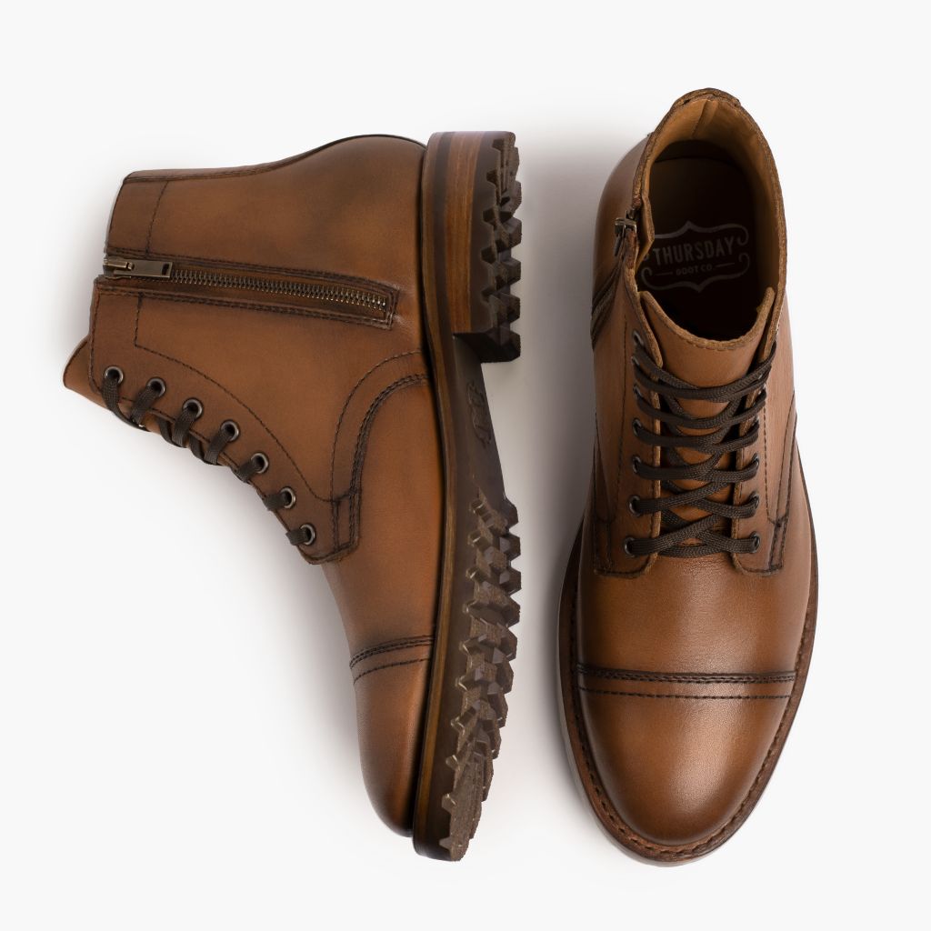 Major Cuero Bőrbakancsok Férfi in Classic Full-Grain Leather - Oldalnézet | Online vásárlás