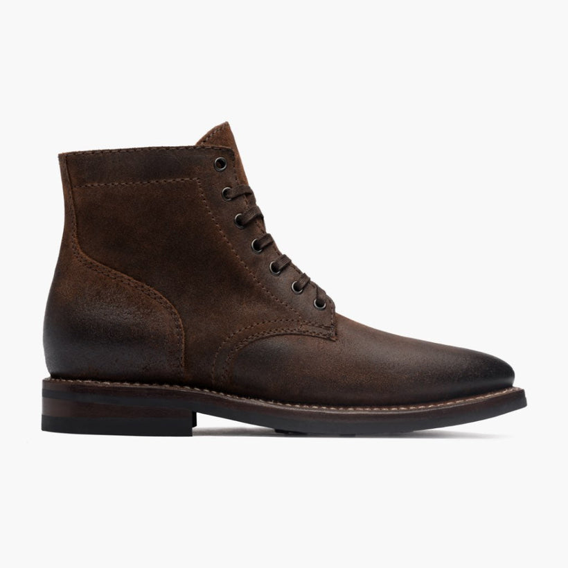 President Mocha Leather Boots férfi