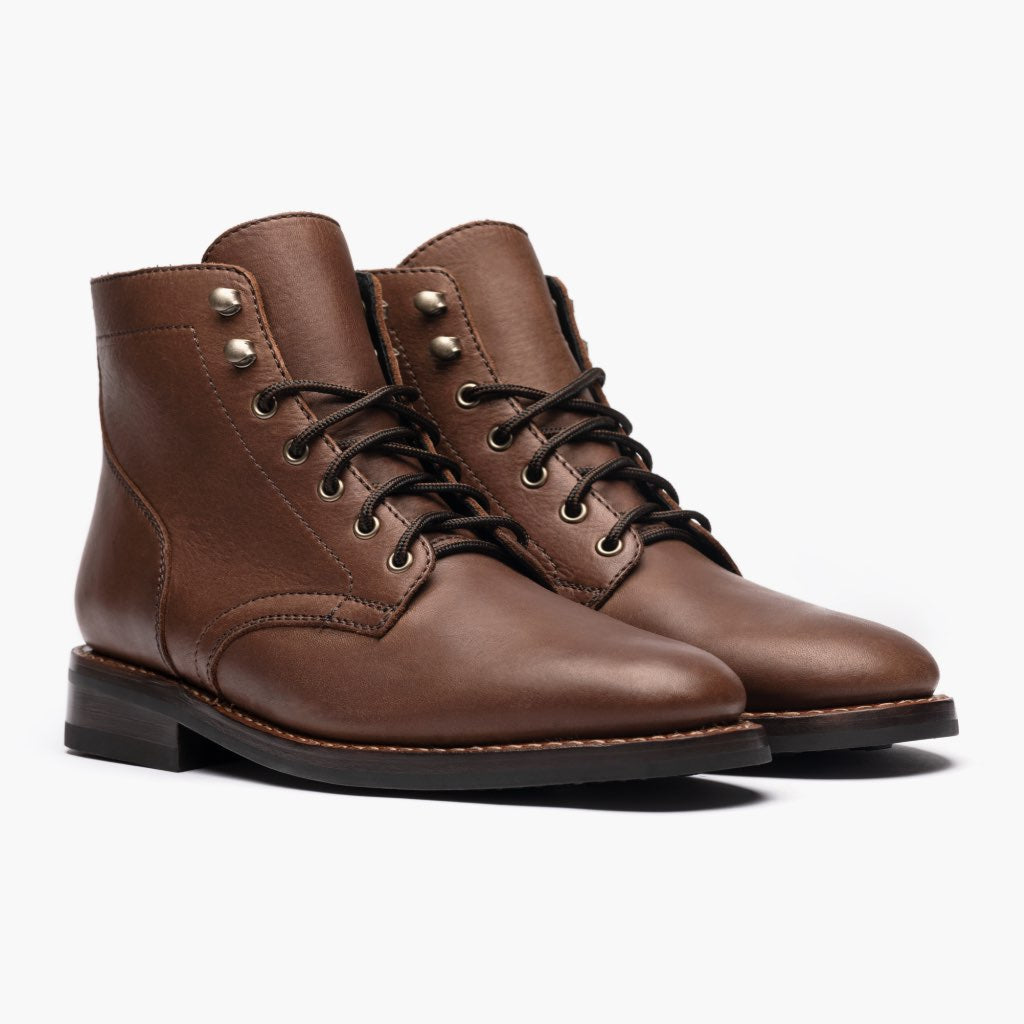 President Whiskey Bőrbakancsok Férfi For Men in Classic Full-Grain Leather - Oldalnézet | Online vásárlás