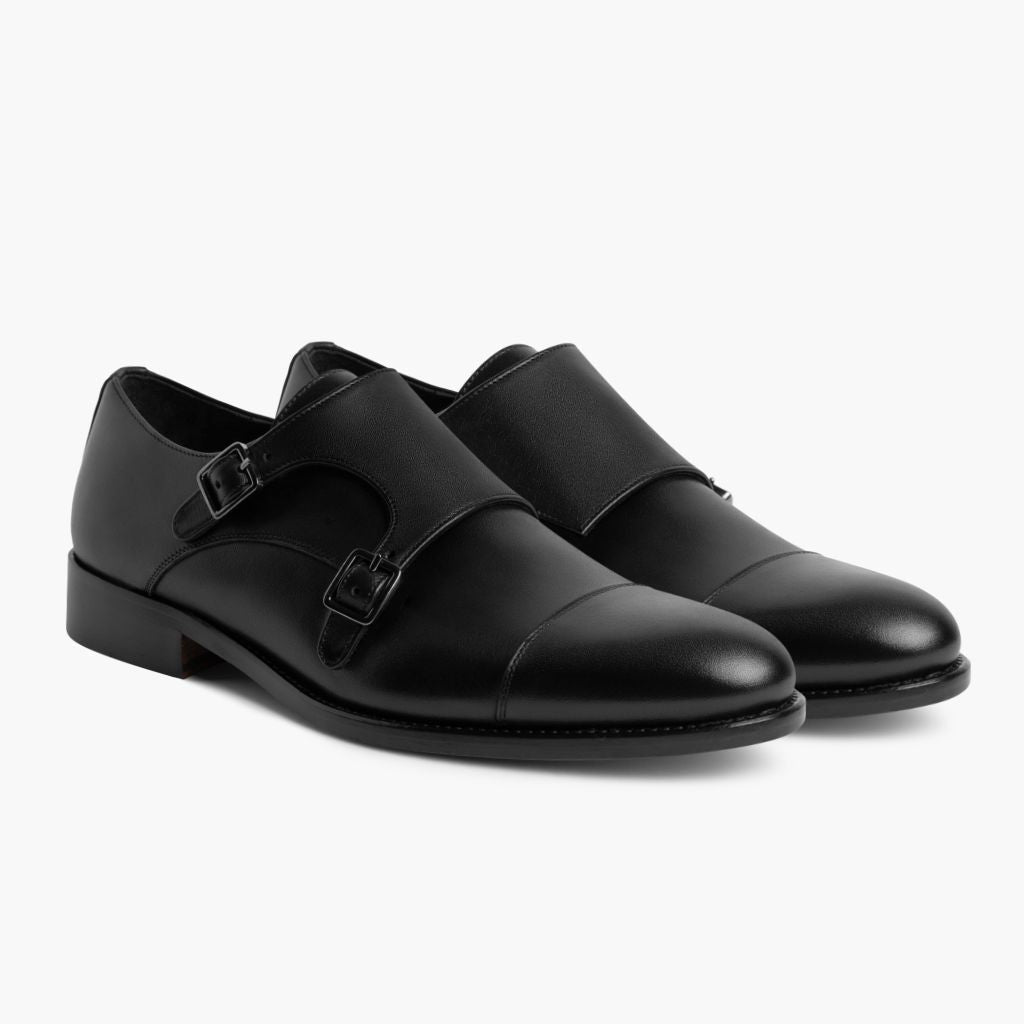 Saint Fekete Bőr mokaszin Férfi For Men fekete valódi marhabőrből - Oldalnézet | Online vásárlás