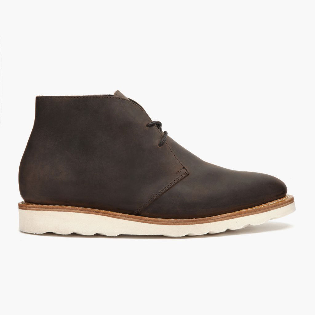 Classic Full-Grain leather Boots - Goodyear varrott talpszerkezet és orr-részlet