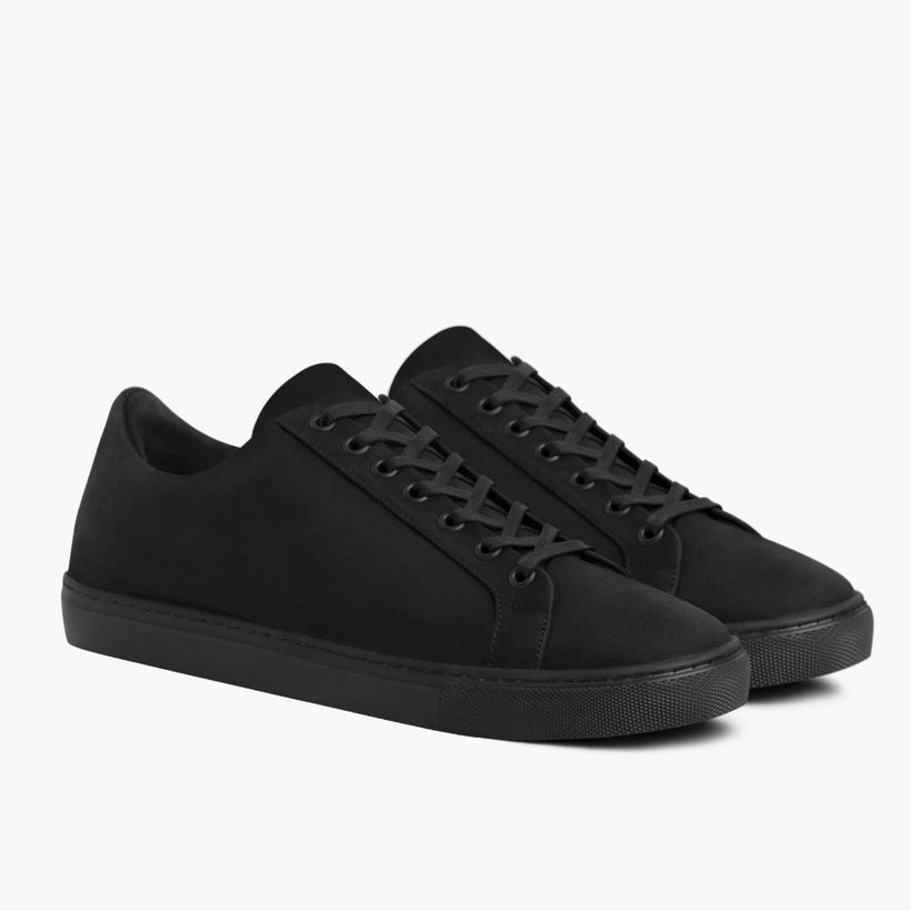 Premier Low Top Fekete Matte Leather Sneakers férfi