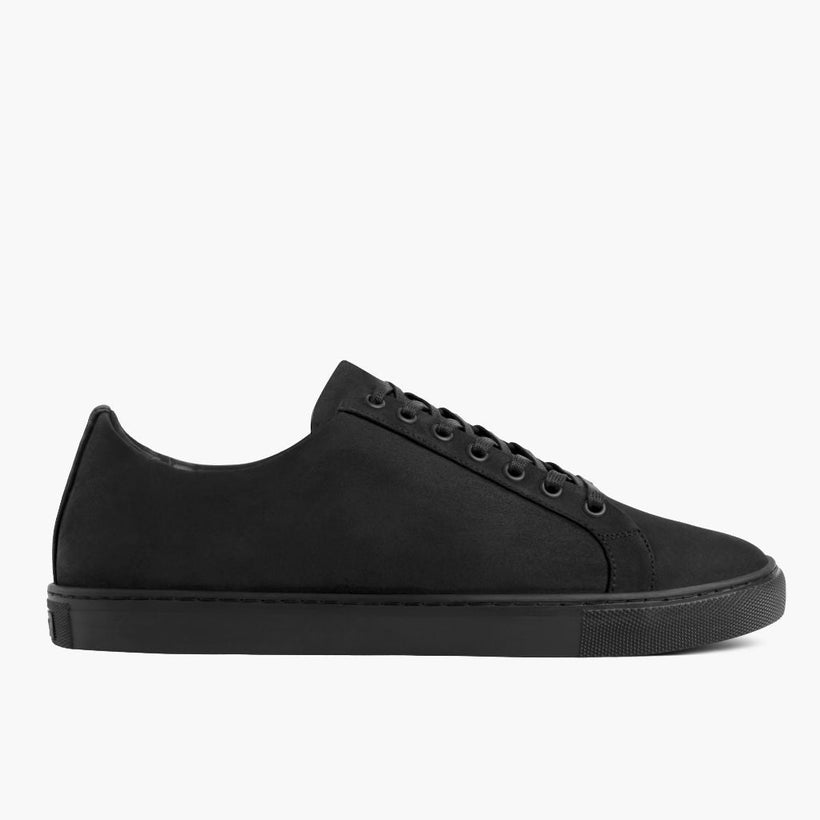 Premier Low Top Fekete Matte Leather Sneakers férfi