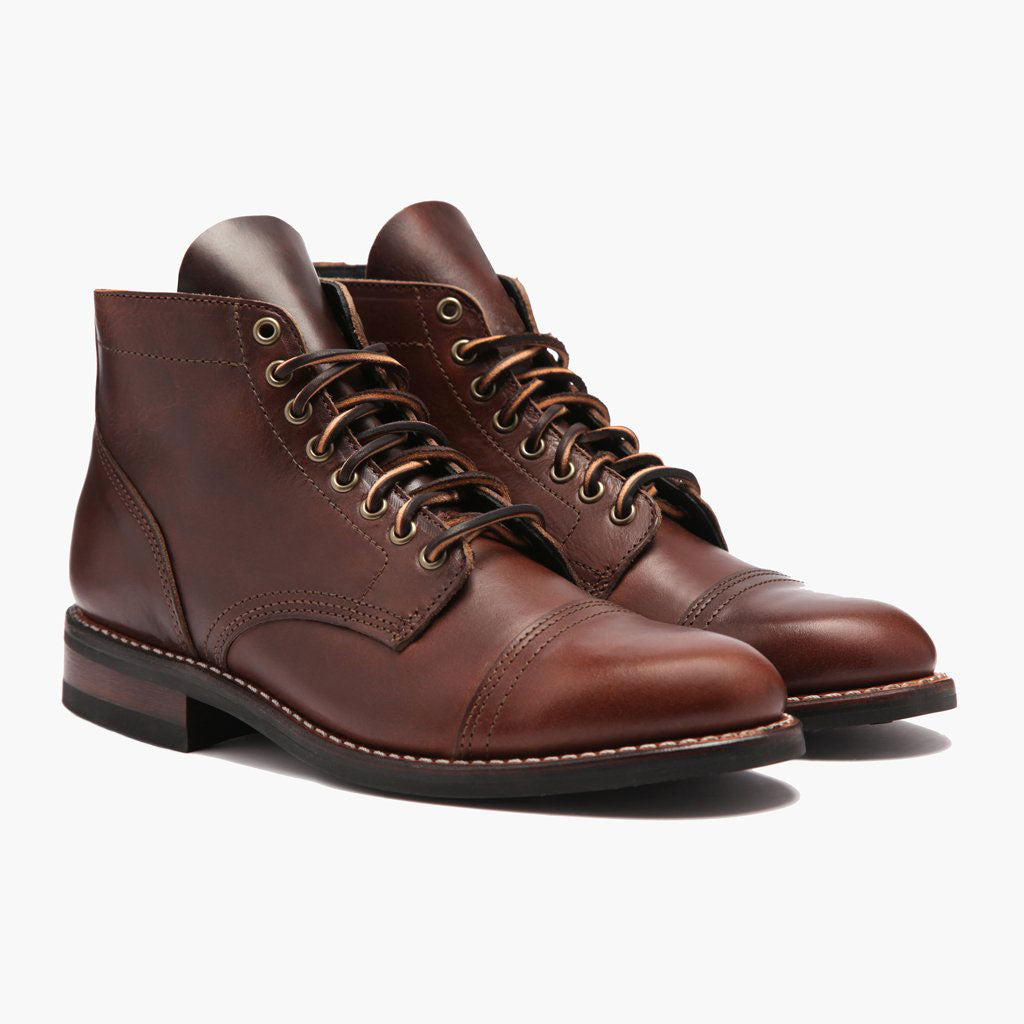 Vanguard French Roast Bőrbakancsok Férfi For Men in Classic Full-Grain Leather - Oldalnézet | Online vásárlás
