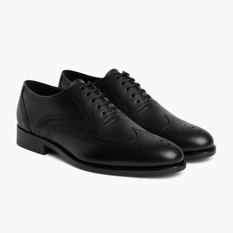 Aviator Fekete Leather Loafers férfi