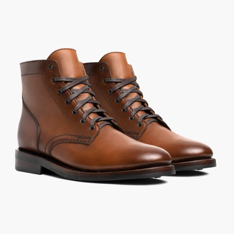 President Brandy Leather Boots férfi