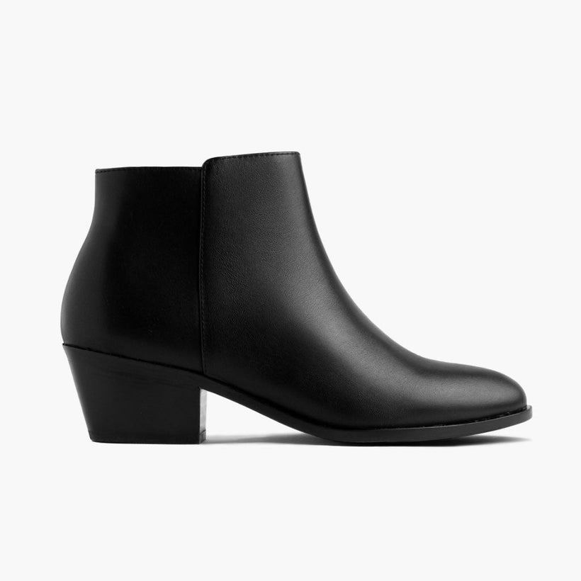 Downtown Fekete Leather Boots női