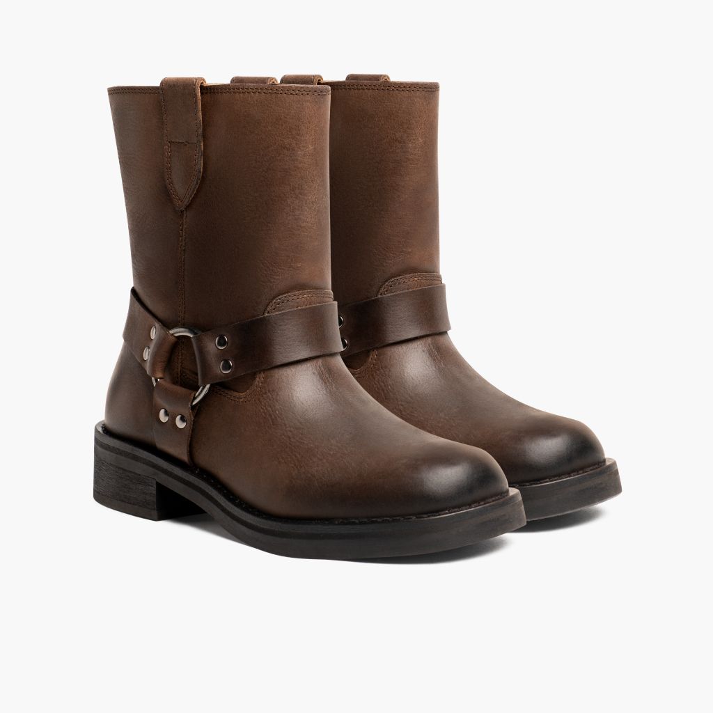 Classic Full-Grain leather Boots - Goodyear varrott talpszerkezet és orr-részlet