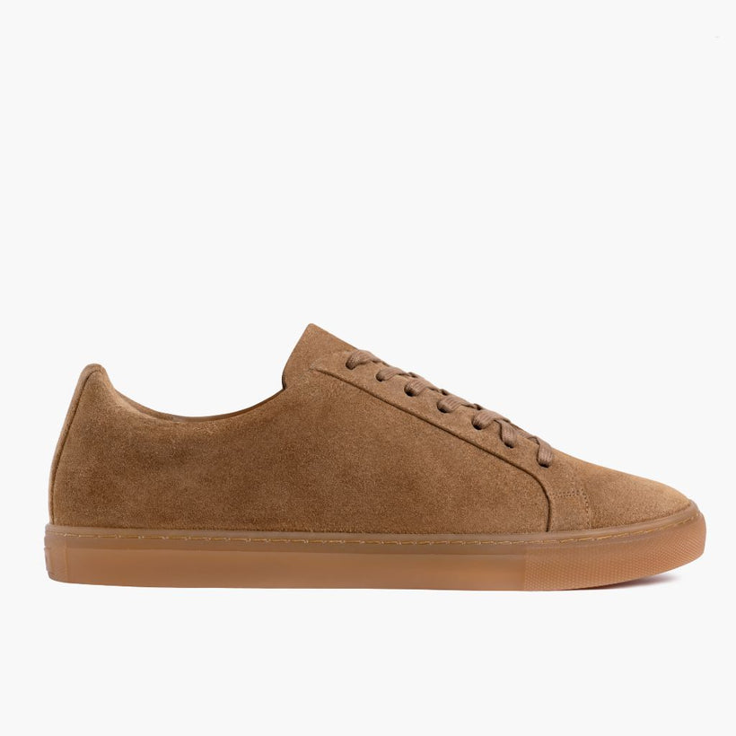 Premier Low Top Camel Leather Sneakers női
