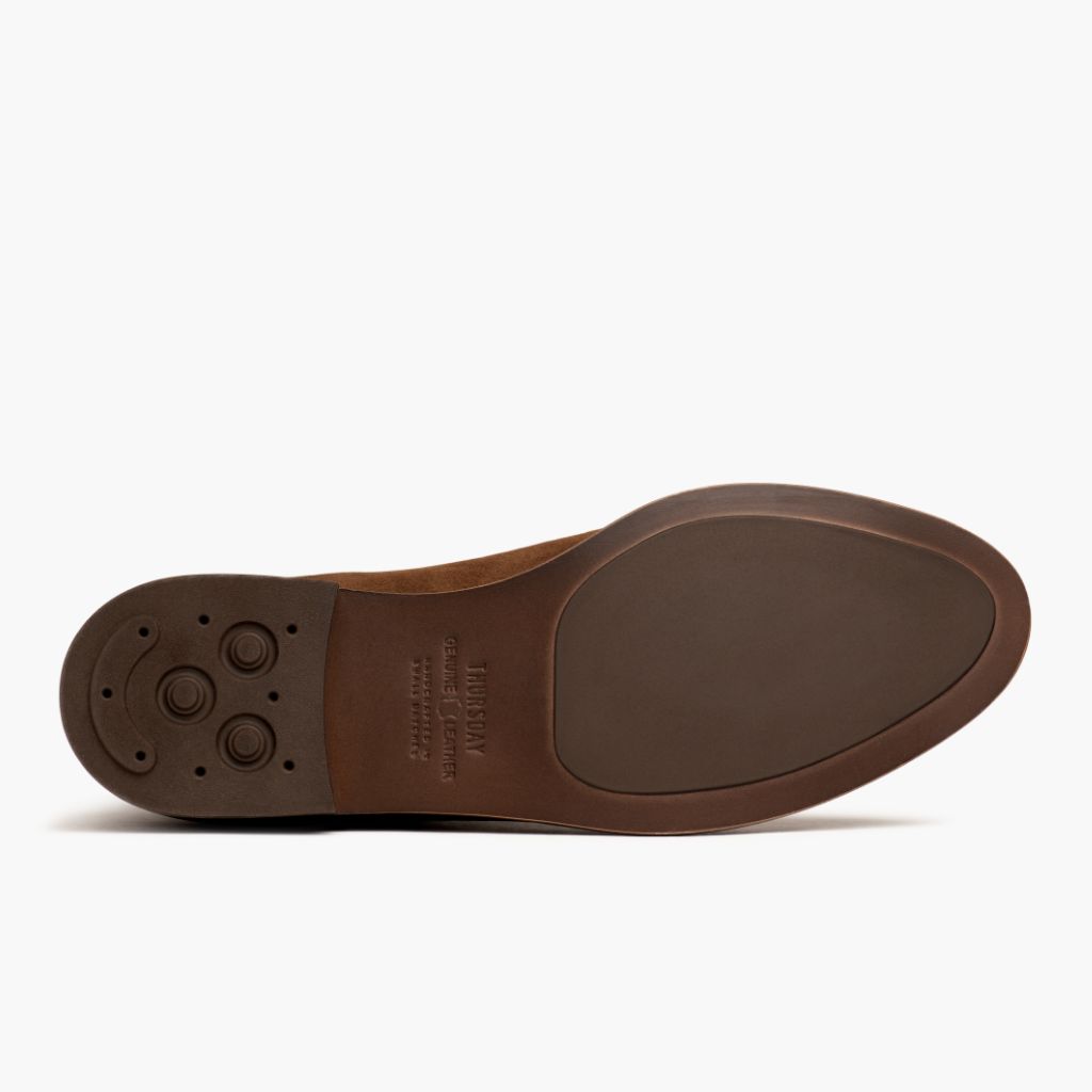 High-Traction Rubber Outsole & Lug Tread Pattern on Dreamer Cinnamon Bőrbakancsok Női