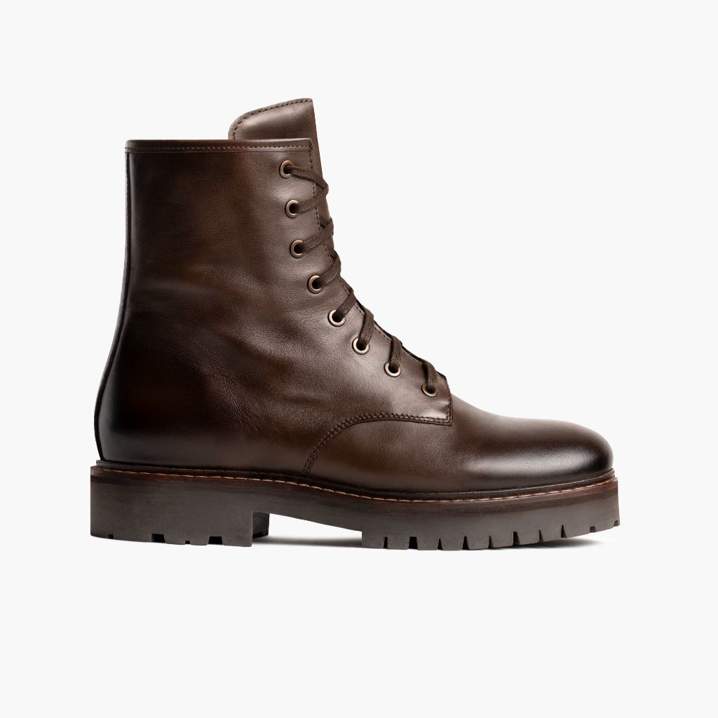 Combat Java Bőrbakancsok Női in Classic Full-Grain Leather - Oldalnézet | Online vásárlás