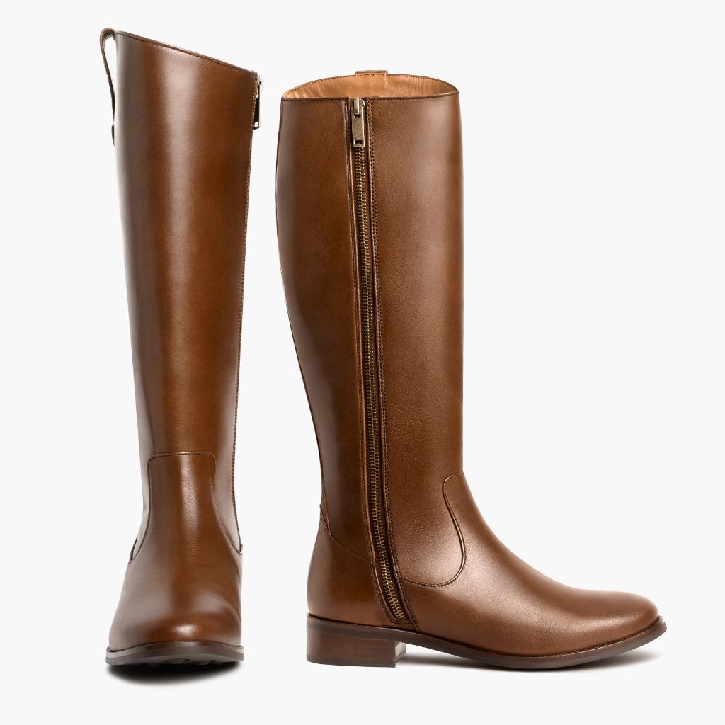 High-Traction Rubber Outsole & Lug Tread Pattern on Crown Cuero Bőrbakancsok Női