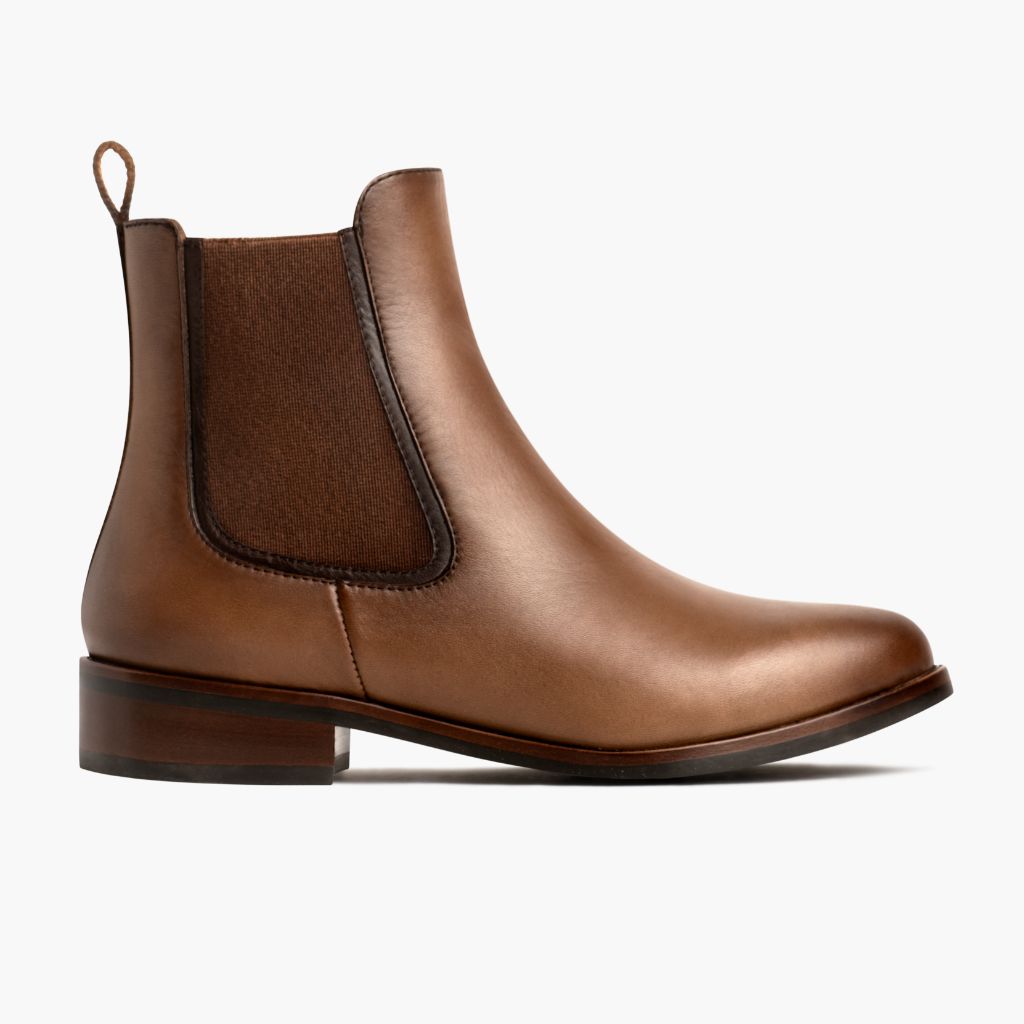 Duchess Amber Wheat Bőrbakancsok Női in Classic Full-Grain Leather - Oldalnézet | Online vásárlás