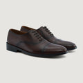 Professor Oxford Burnished Barna Bőrcipők Férfi