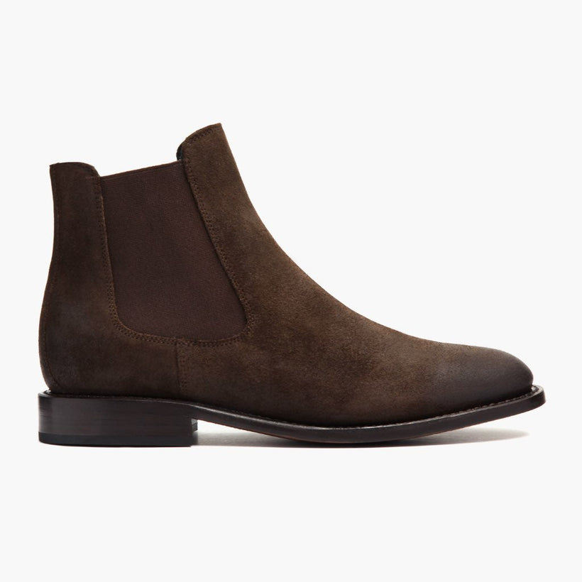 Cavalier Dark Barna Leather Boots férfi