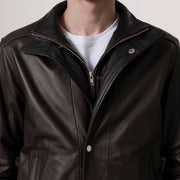 
Alfred Bőr Bomber Dzseki Férfi – alternate product view 4