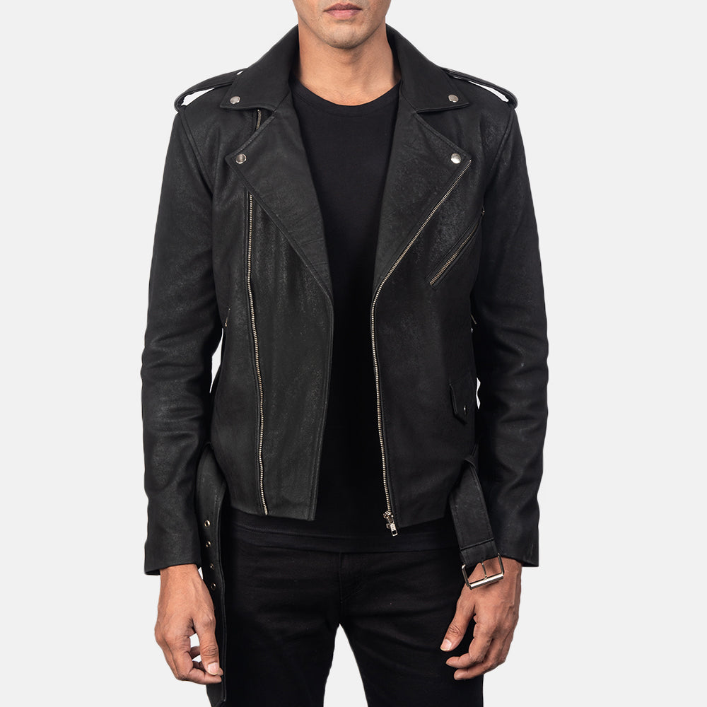 
Allaric Alley Bőr Motoros Dzseki Férfi – alternate product view 1