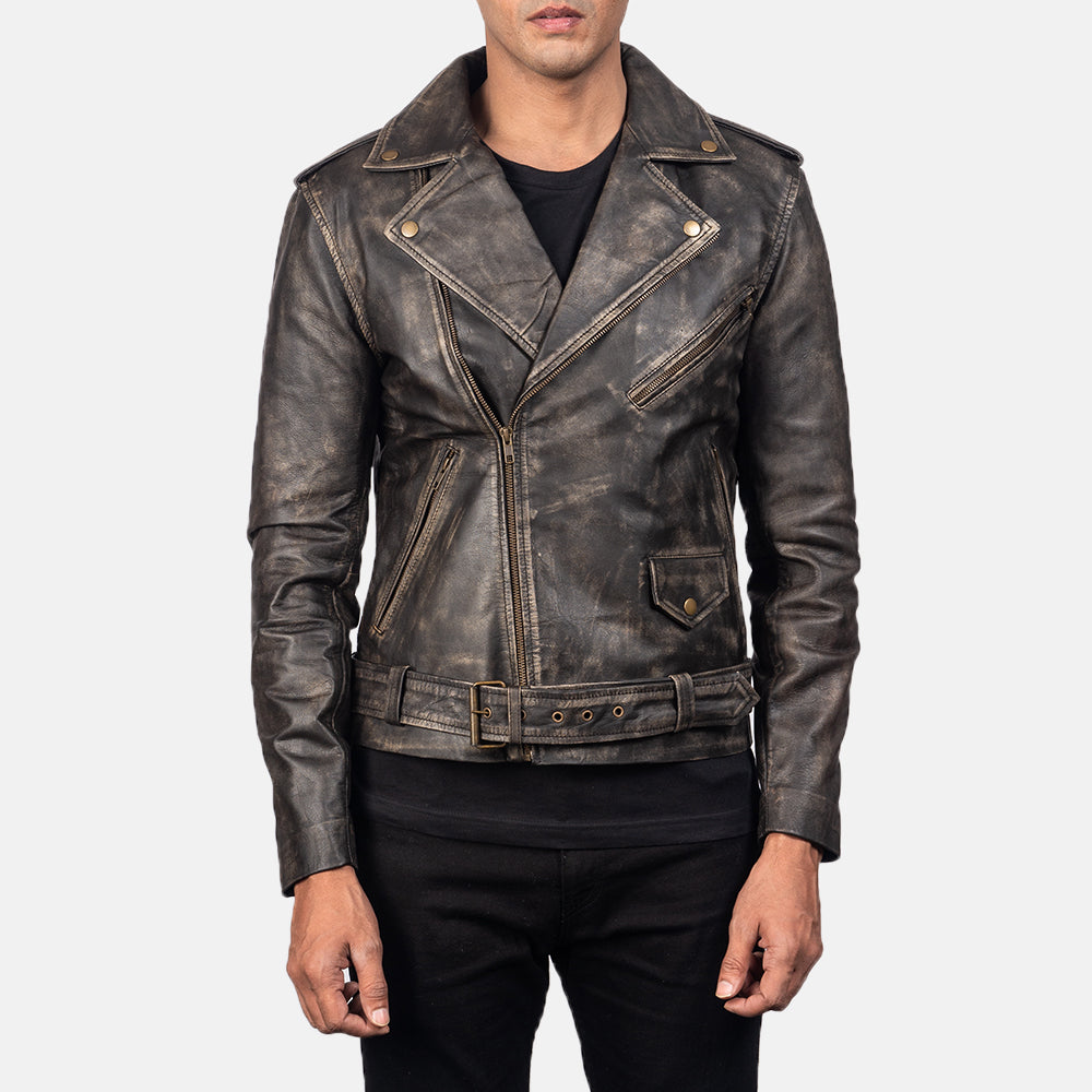 
Allaric Alley Bőr Motoros Dzseki Férfi – alternate product view 1