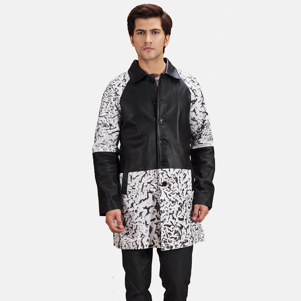
Artistry Fekete Dye Bőrkabát Férfi in Black & White Sheepskin Dip &Amp; Dye - Elölnézet & testre szabott sziluett | Online vásárlás