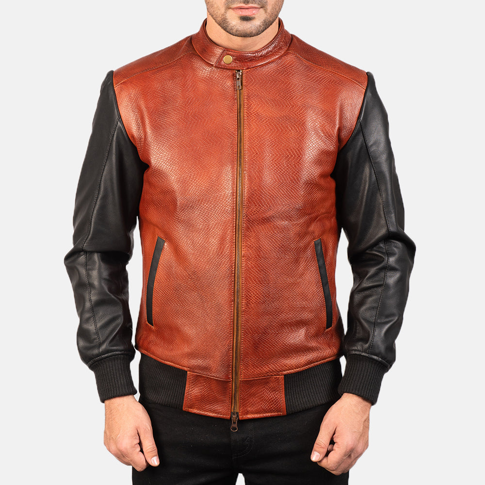 
Avan Bőr Bomber Dzseki Férfi – alternate product view 4