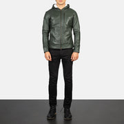 
Baston Bőr Bomber Dzseki Férfi – alternate product view 3