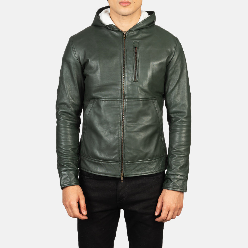 
Baston Bőr Bomber Dzseki Férfi – alternate product view 4
