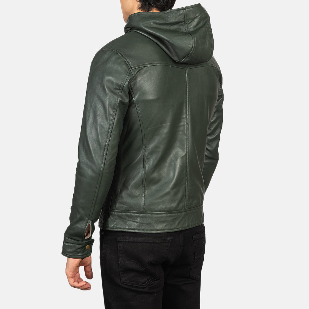 
Baston Bőr Bomber Dzseki Férfi – alternate product view 5