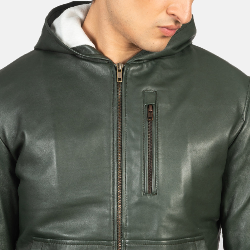 
Baston Bőr Bomber Dzseki Férfi – alternate product view 6