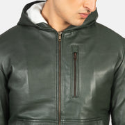 
Baston Bőr Bomber Dzseki Férfi – alternate product view 6