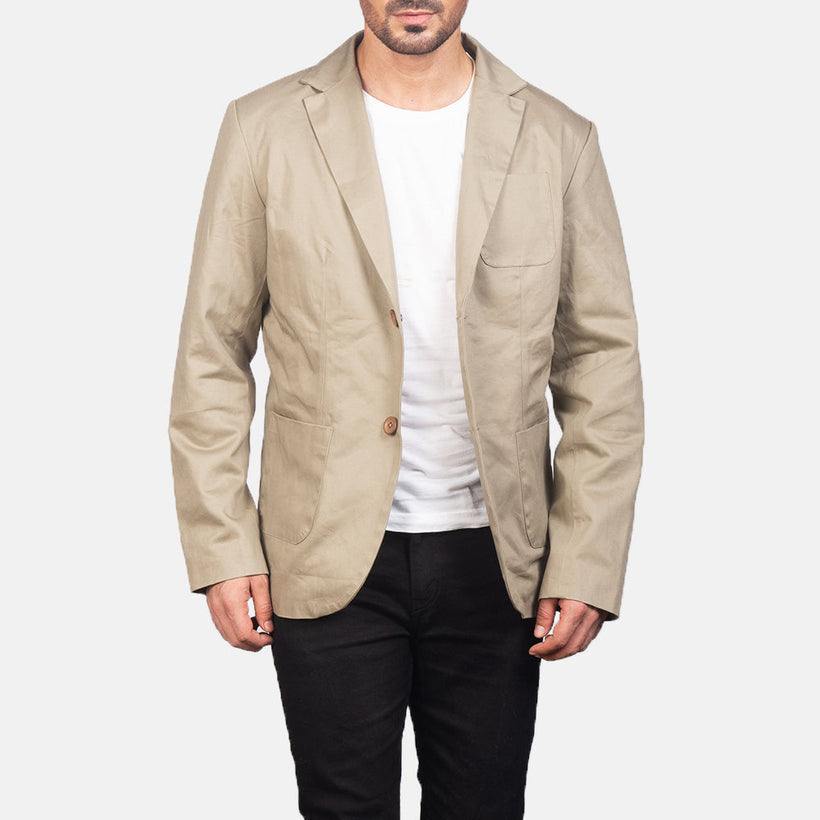 Borges Beige Blazer férfi