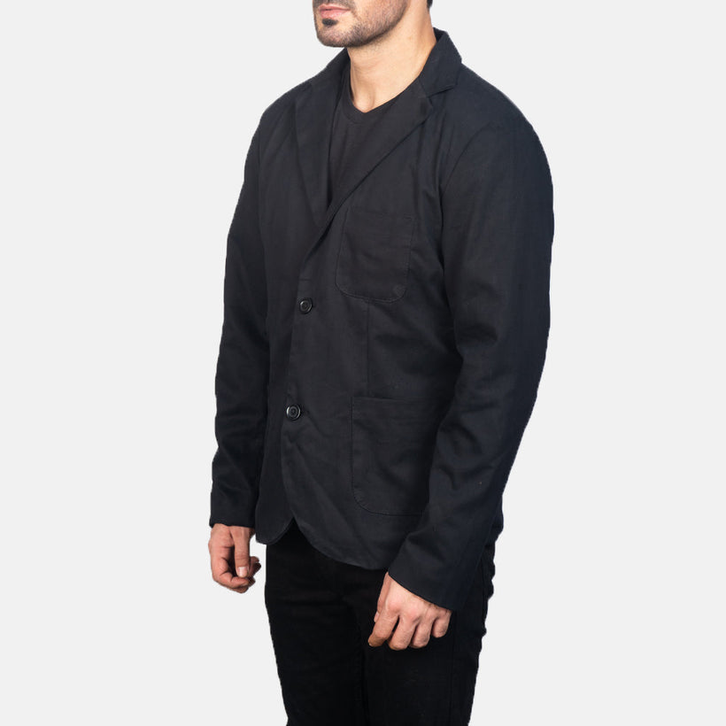 Borges Fekete Blazer férfi
