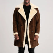 
Charles Bőrkabát Barna Shearling Bőrkabát Férfi – alternate product view 1