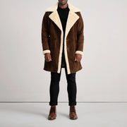 
Charles Bőrkabát Barna Shearling Bőrkabát Férfi – alternate product view 3