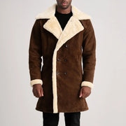 
Charles Bőrkabát Barna Shearling Bőrkabát Férfi – alternate product view 4