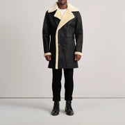 
Charles Bőrkabát Barna Shearling Bőrkabát Férfi – alternate product view 3