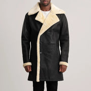
Charles Bőrkabát Barna Shearling Bőrkabát Férfi – alternate product view 4