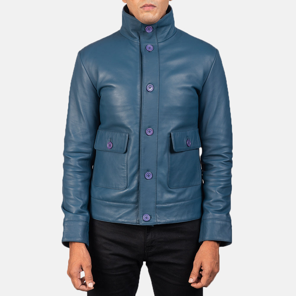 
Columbus Bőr Bomber Dzseki Férfi – alternate product view 4