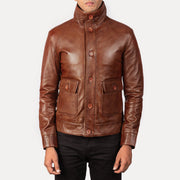 
Columbus Bőr Bomber Dzseki Férfi – alternate product view 3