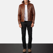
Columbus Bőr Bomber Dzseki Férfi – alternate product view 4
